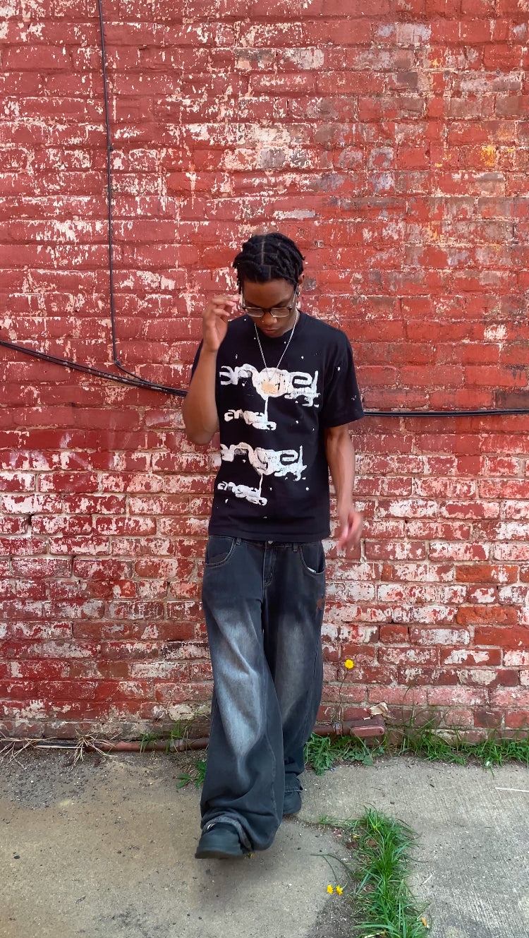 Angel Paint Splatter Tee